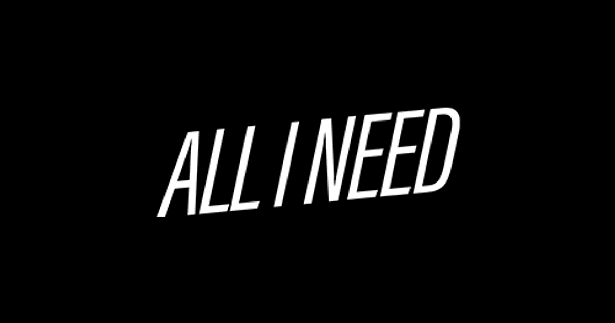 All I Need | Armada Music