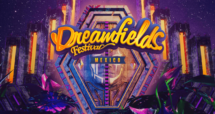 Armada Music stage hosting at Dreamfields Mexico 2023 Armada Music