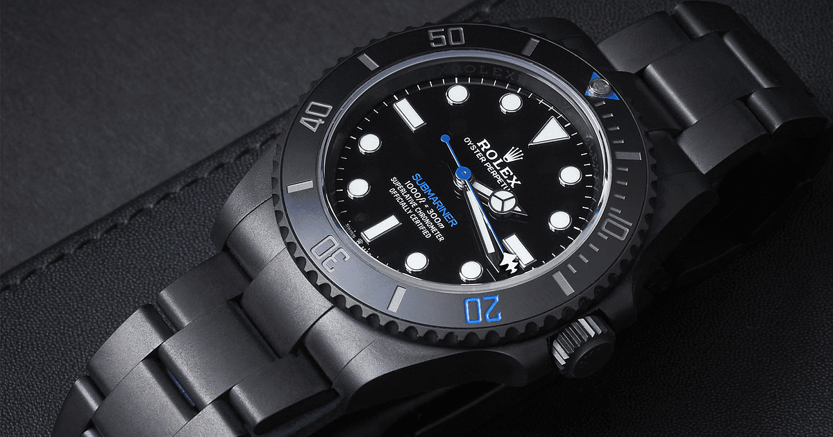 rolex pro hunter submariner black